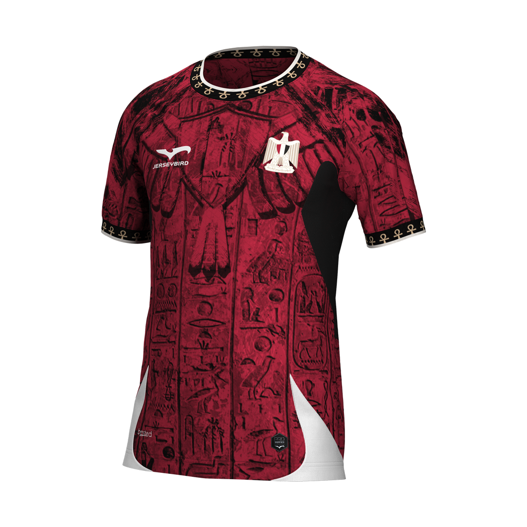 JerseyBird X Footy Headlines Egypt Jersey front left