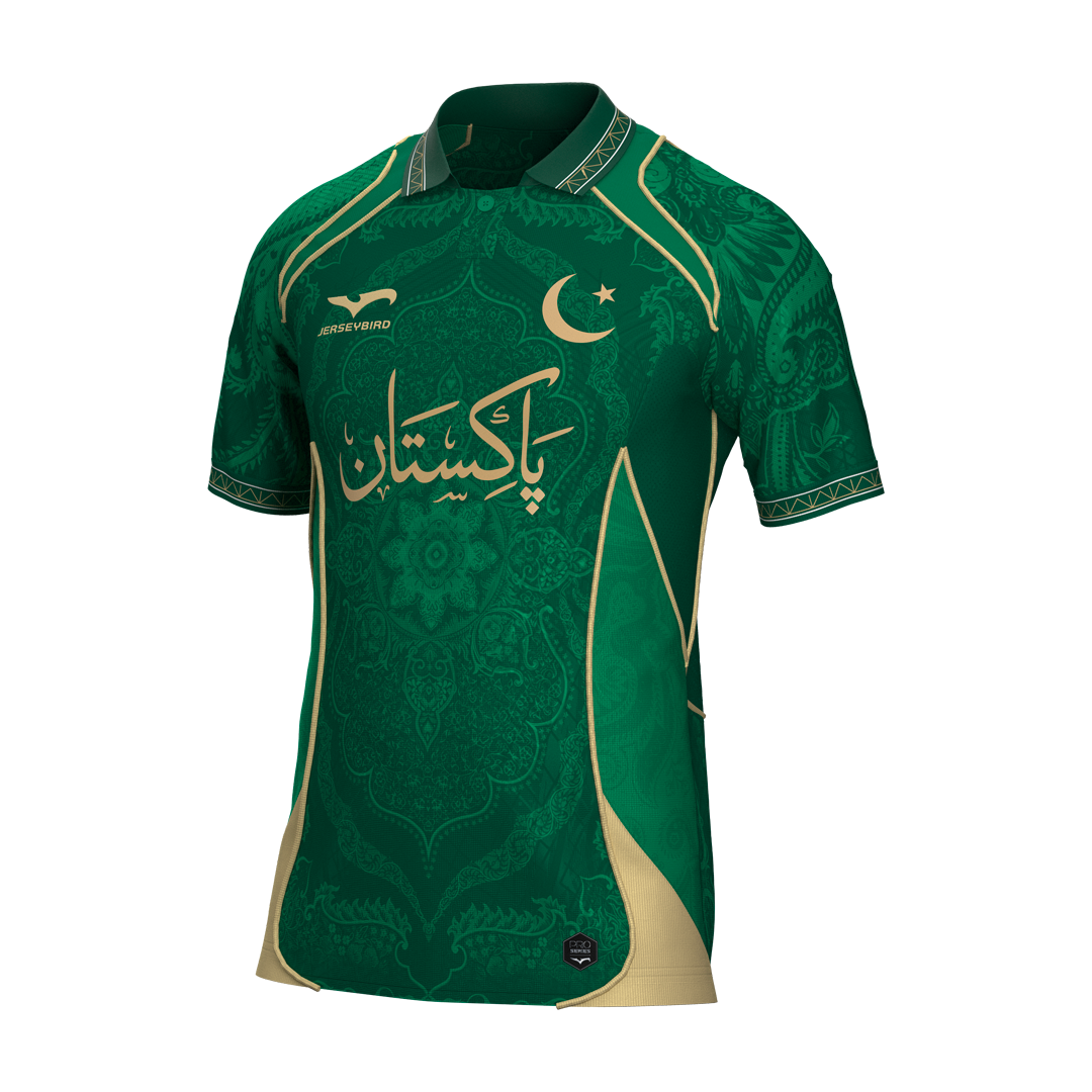 JerseyBird X Footy Headlines Pakistan Jersey front left